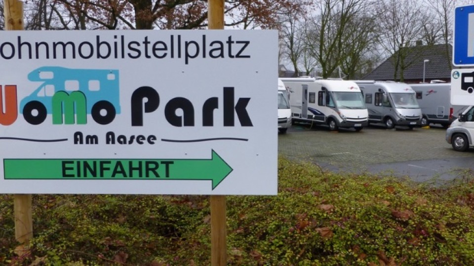Wohnmobil Stellplatz Aasee Bocholt
