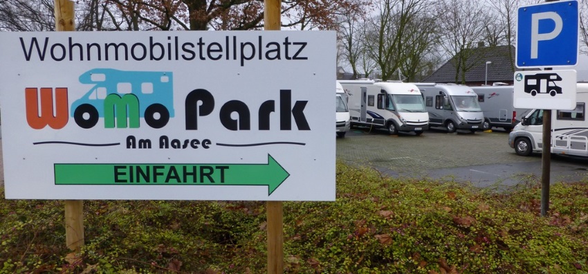 Wohnmobil Stellplatz Aasee Bocholt